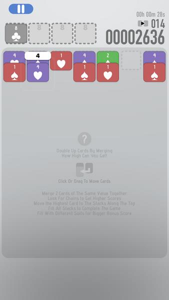 Double Up Solitaire 스크린샷 2