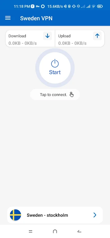Sweden VPN - Fast & Secure Screenshot 2