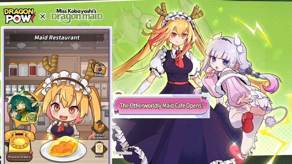 Presentamos nuevos dragones en el crossover Dragon Maid de Miss Kobayashi