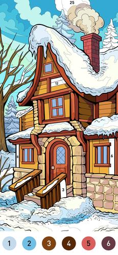 Dream Home Coloring book Screenshot 1