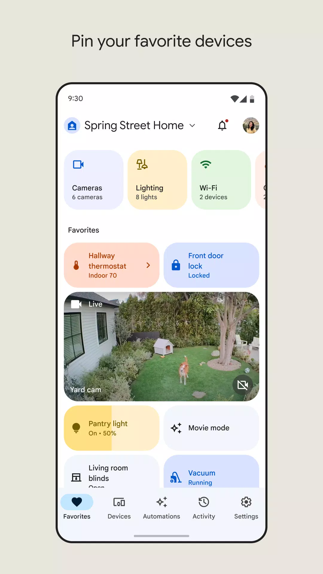 Google Home Screenshot 1