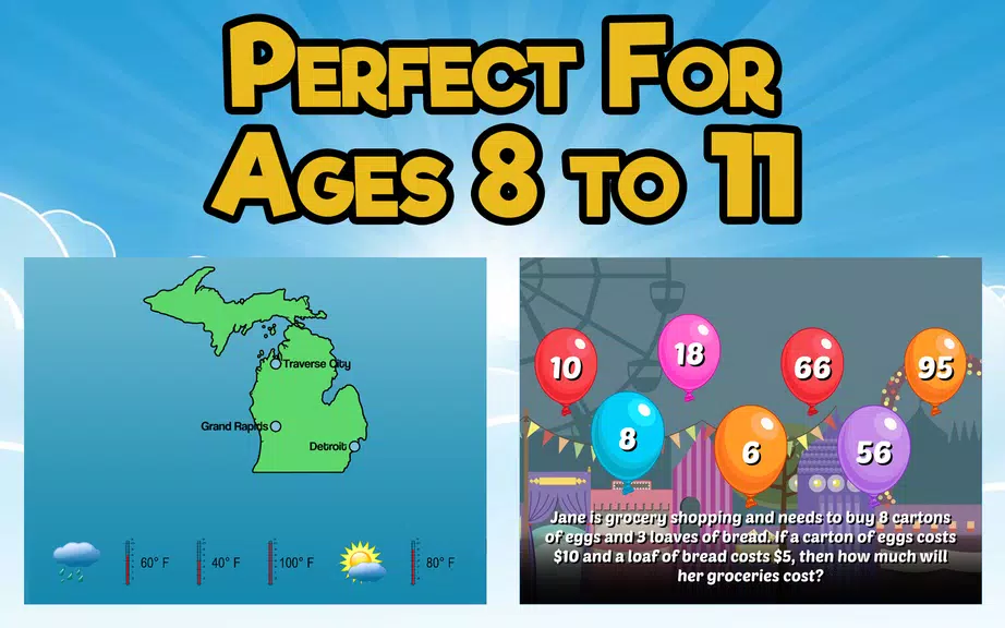 Fourth Grade Learning Games Captura de tela 3