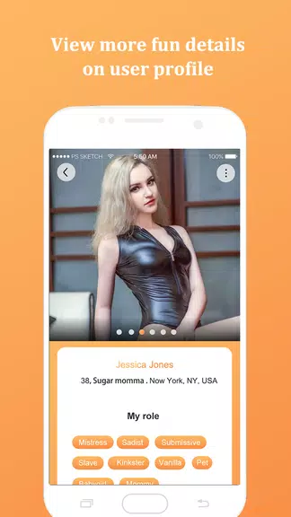 Schermata Kinky Dating App for BDSM, Kink & Fetish 3