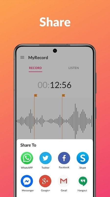 Voice Recorder & Voice Memos Captura de pantalla 1