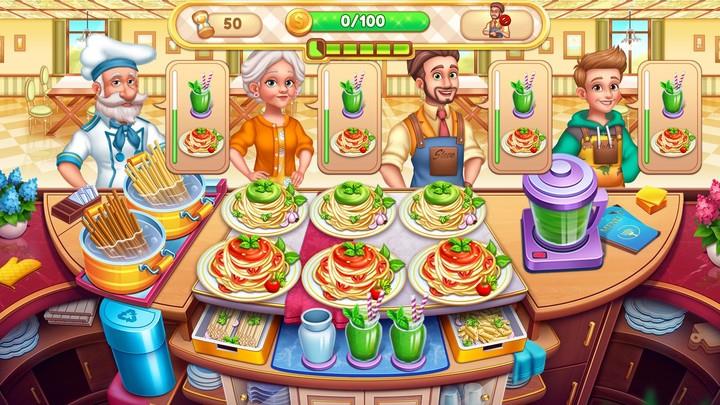 Cooking Taste Restaurant Games Captura de pantalla 2