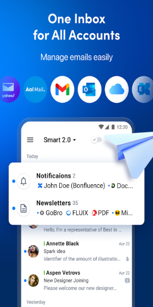 Spark Mail – AI Email Inbox Screenshot 1