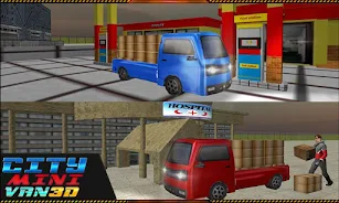 US Driver Transport Truck Game Zrzut ekranu 1