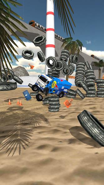 Stunt Truck Jumping Mod 스크린샷 3