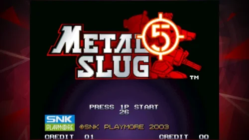 METAL SLUG 5 ACA NEOGEO Zrzut ekranu 2