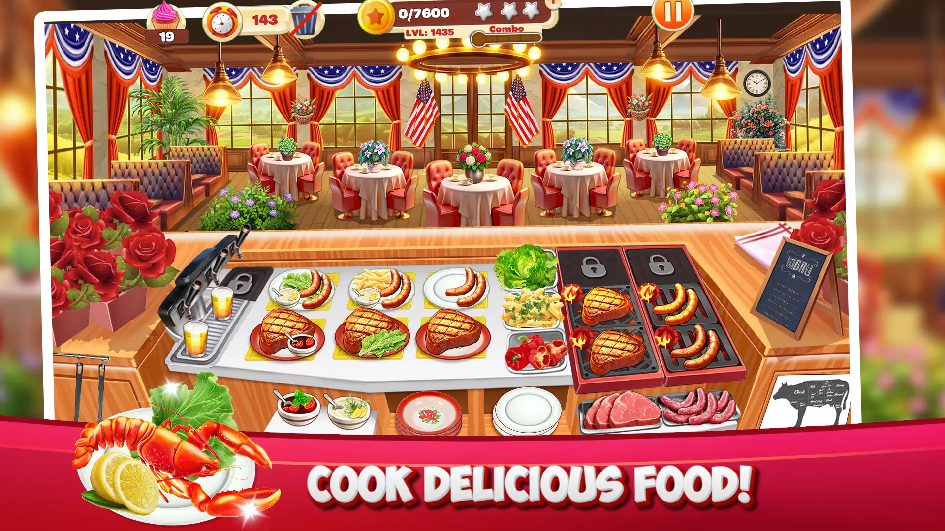 Cooking Mastery: jogos cozinha Captura de tela 2