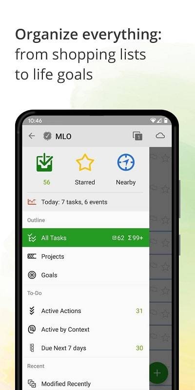 MyLifeOrganized: To-Do List スクリーンショット 1