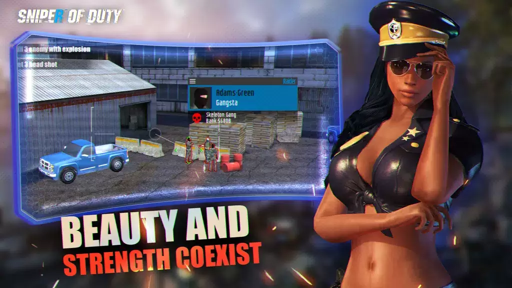 Sniper of Duty:Sexy Agent Spy Tangkapan skrin 4