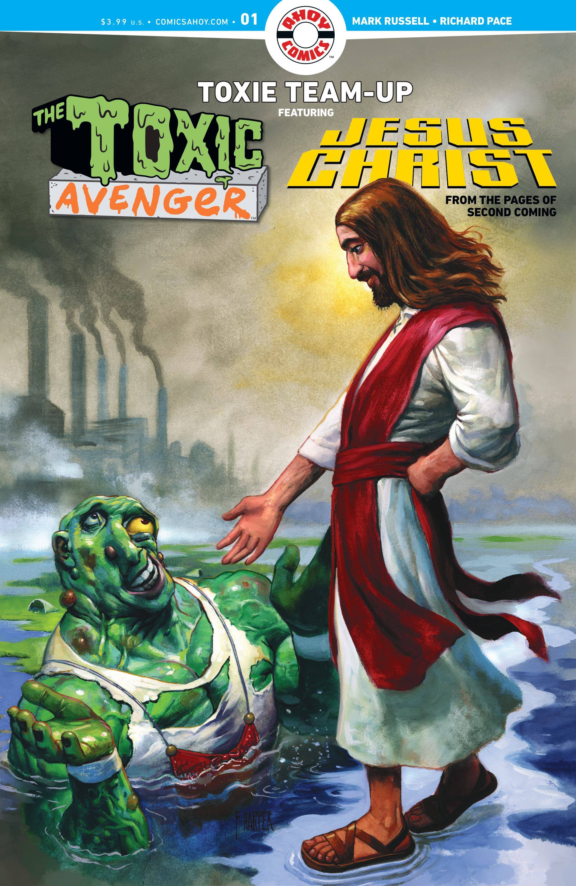 Fred Harper မှအနုပညာ။ (Image credit: ahoy Comics)