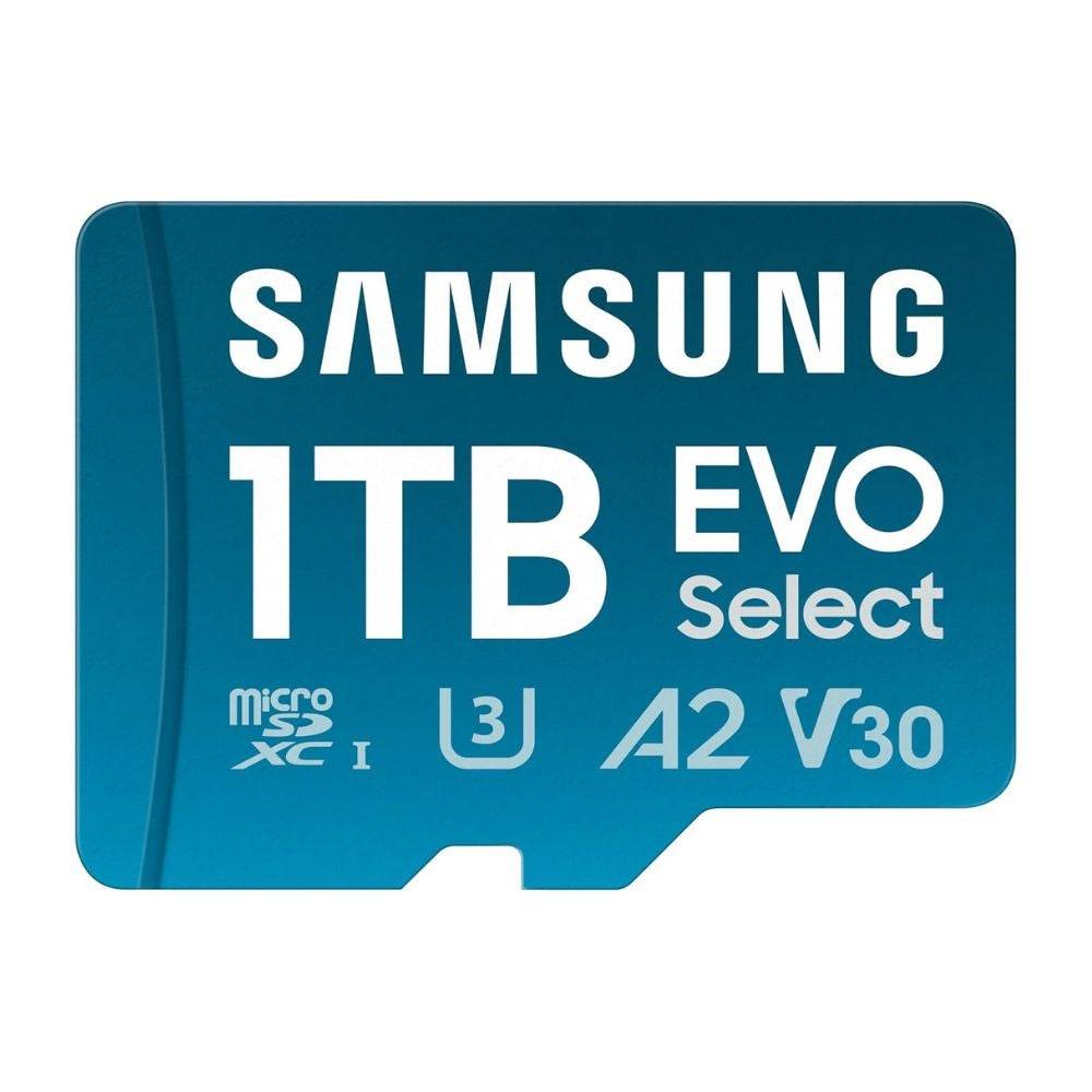 Samsung EVO SELECT Microsdmemory Kart + Adaptör, 1 TB Microsdxc