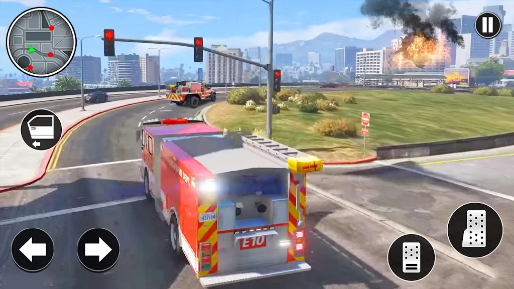 City Emergency Driving Games 스크린샷 2