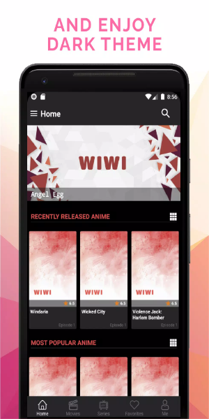 WiWi Anime TV ဖန်သားပြင်ဓာတ်ပုံ 2