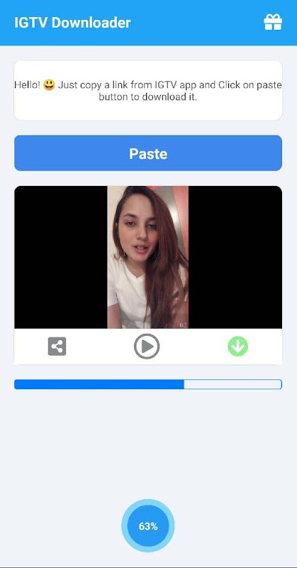 IGTV Video Downloader Screenshot 1