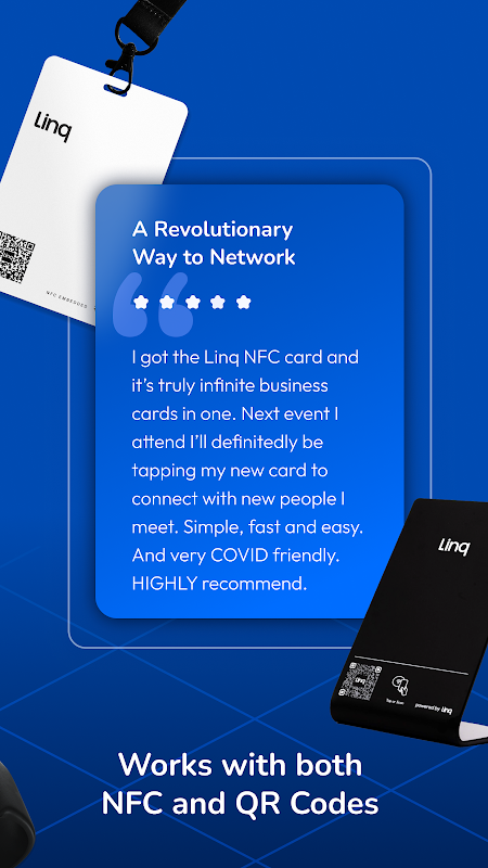 Linq - Digital Business Card Screenshot 1