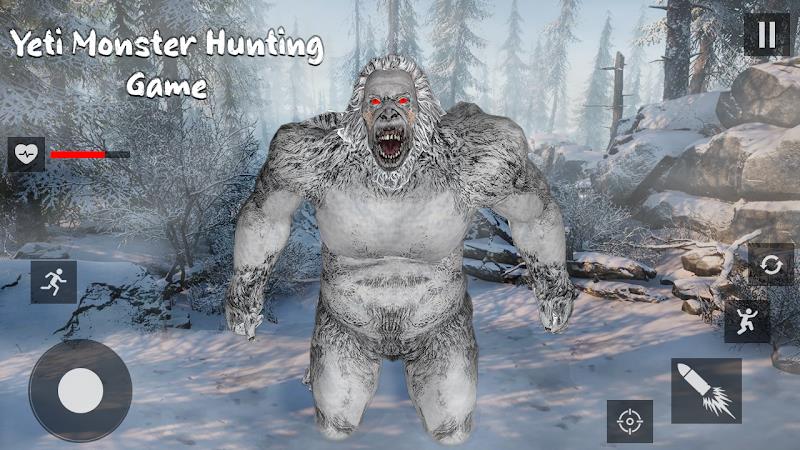 Bigfoot Yeti Hunt & Survival स्क्रीनशॉट 3