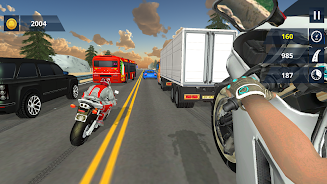 Endless Moto Traffic Racer 3D Screenshot 4