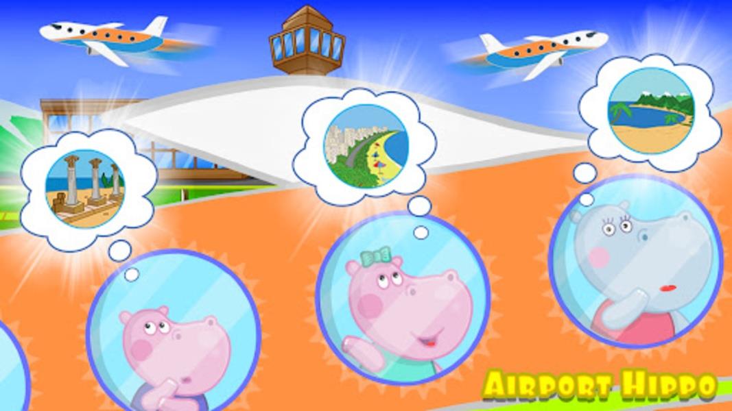 Hippo: Airport adventure Ekran Görüntüsü 4