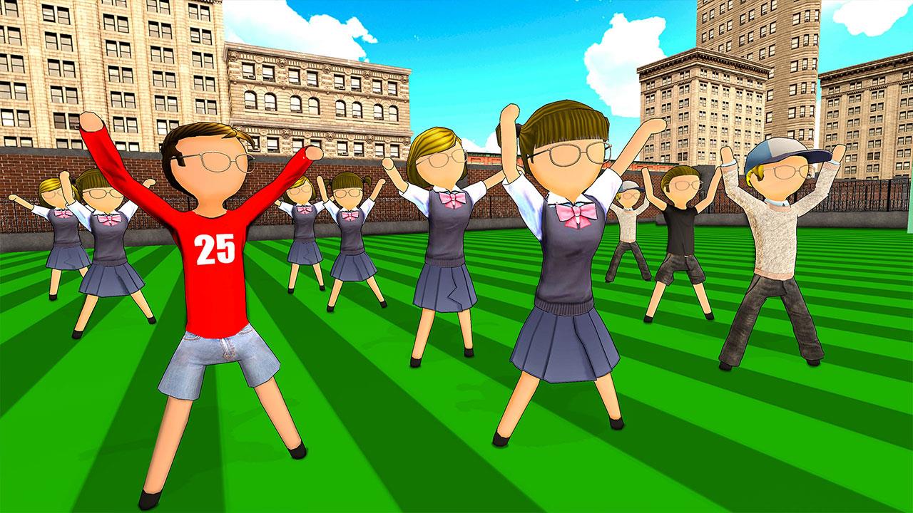 Stickman High School Girl Game Capture d’écran 3