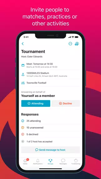 Spond - Sports Team Management Ảnh chụp màn hình 3