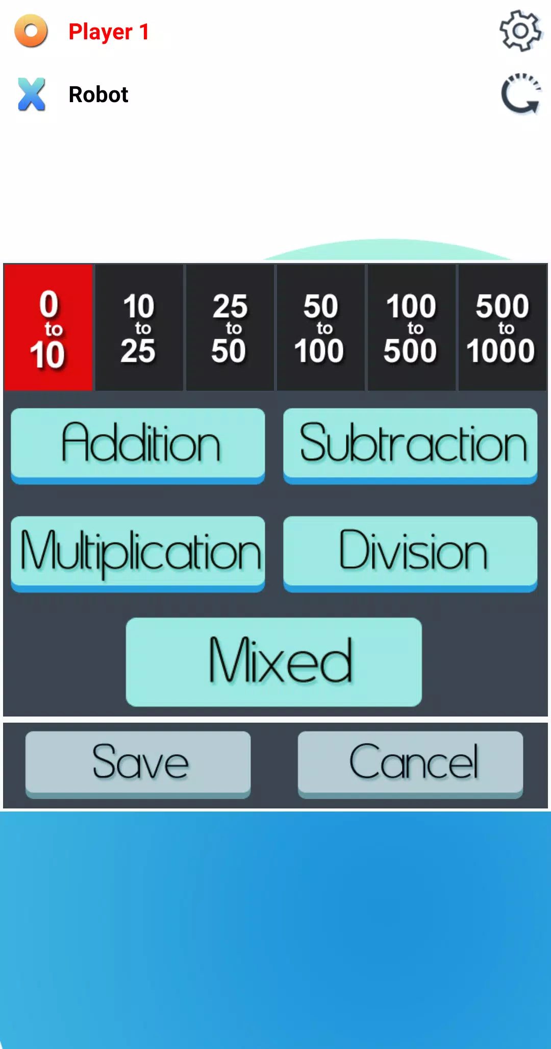 Tic Tac Toe: A Math Game Screenshot 4