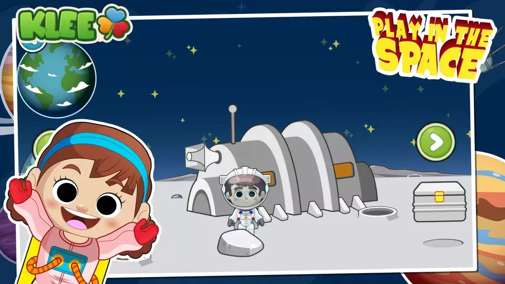 Play city SPACE Game for kids ภาพหน้าจอ 1