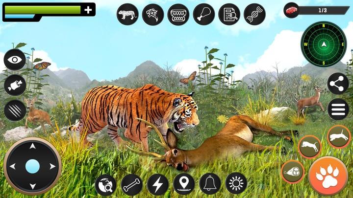 Tiger Simulator Animal Game 3D Schermafbeelding 4