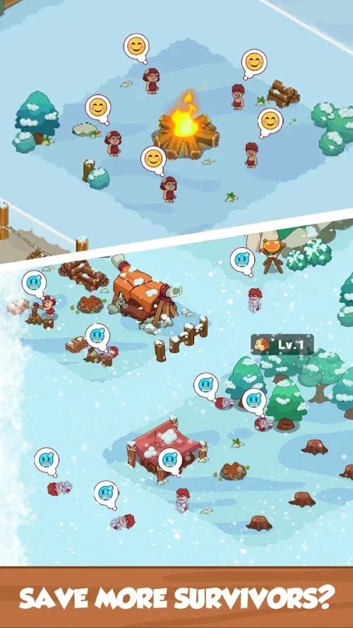 Icy Village: Tycoon Survival應用截圖第3張