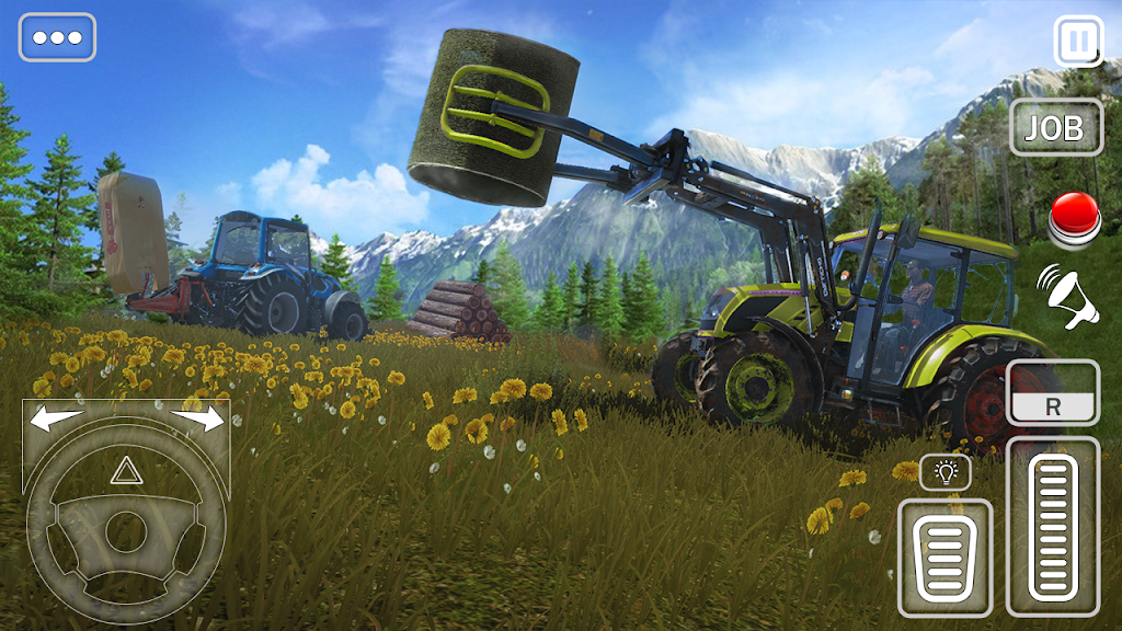 Farmer Tractor Driving Games应用截图第3张