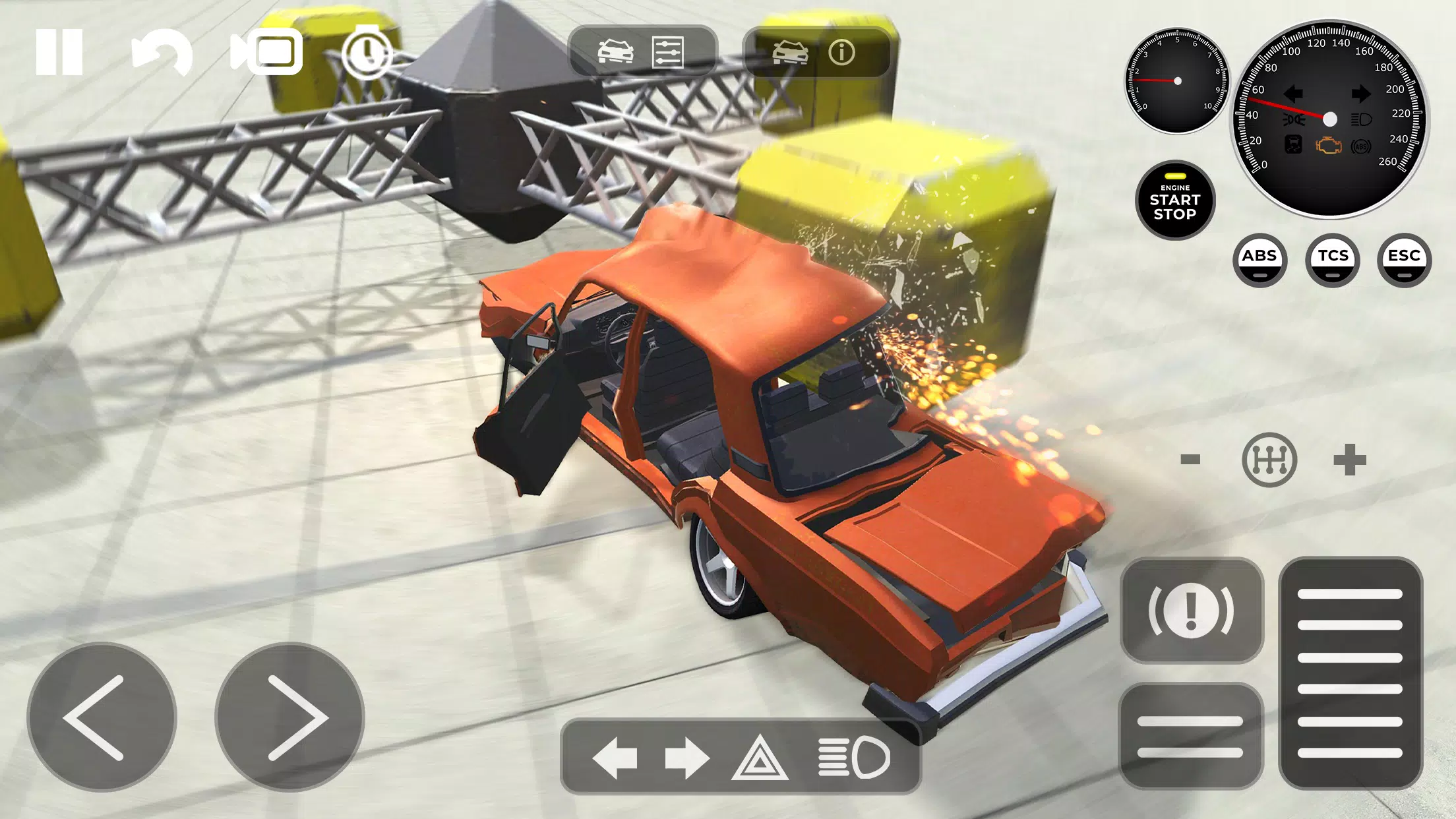 Beam Drive Crashes Original 3D Captura de pantalla 3