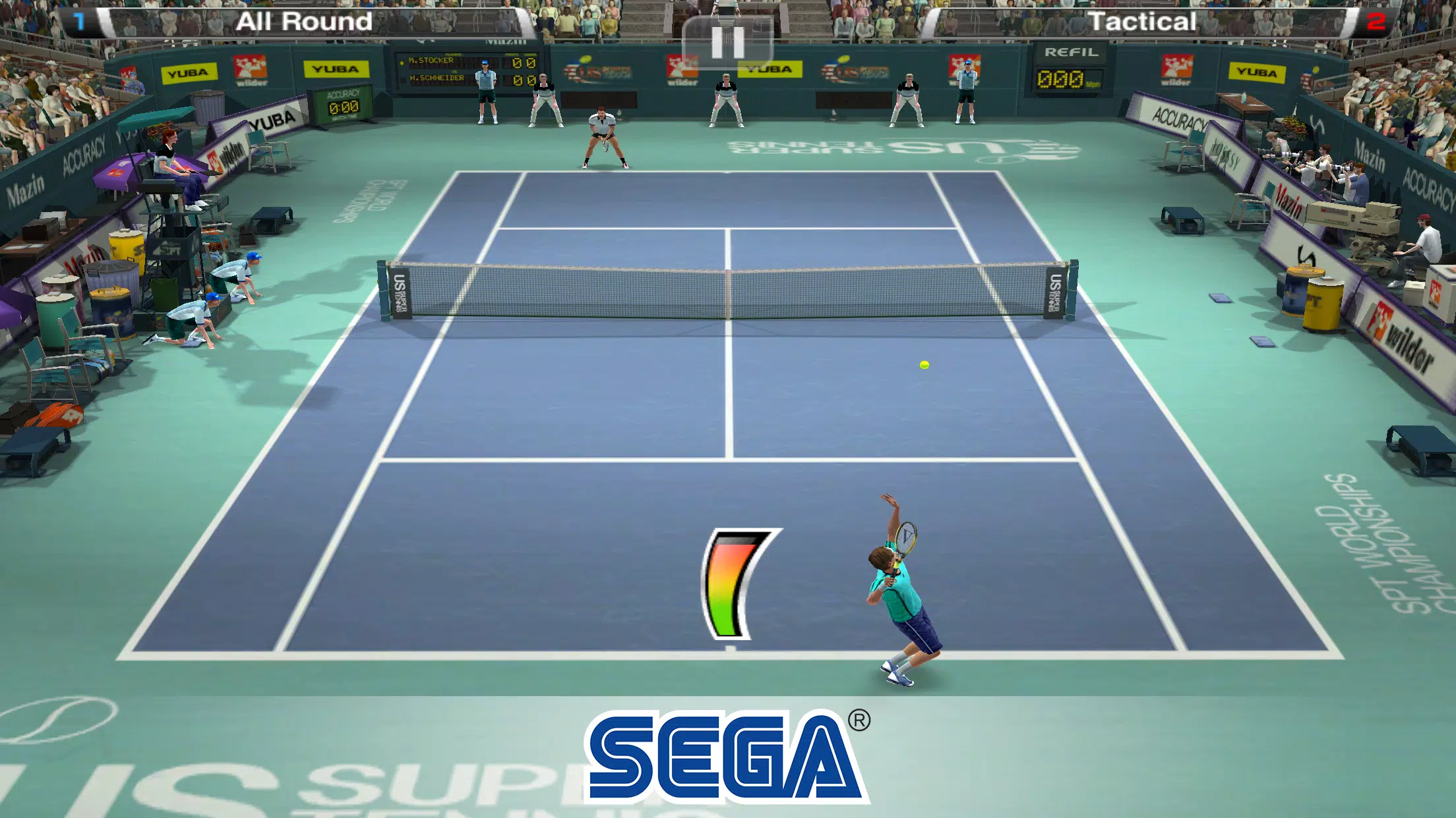 Virtua Tennis Challenge Screenshot 2