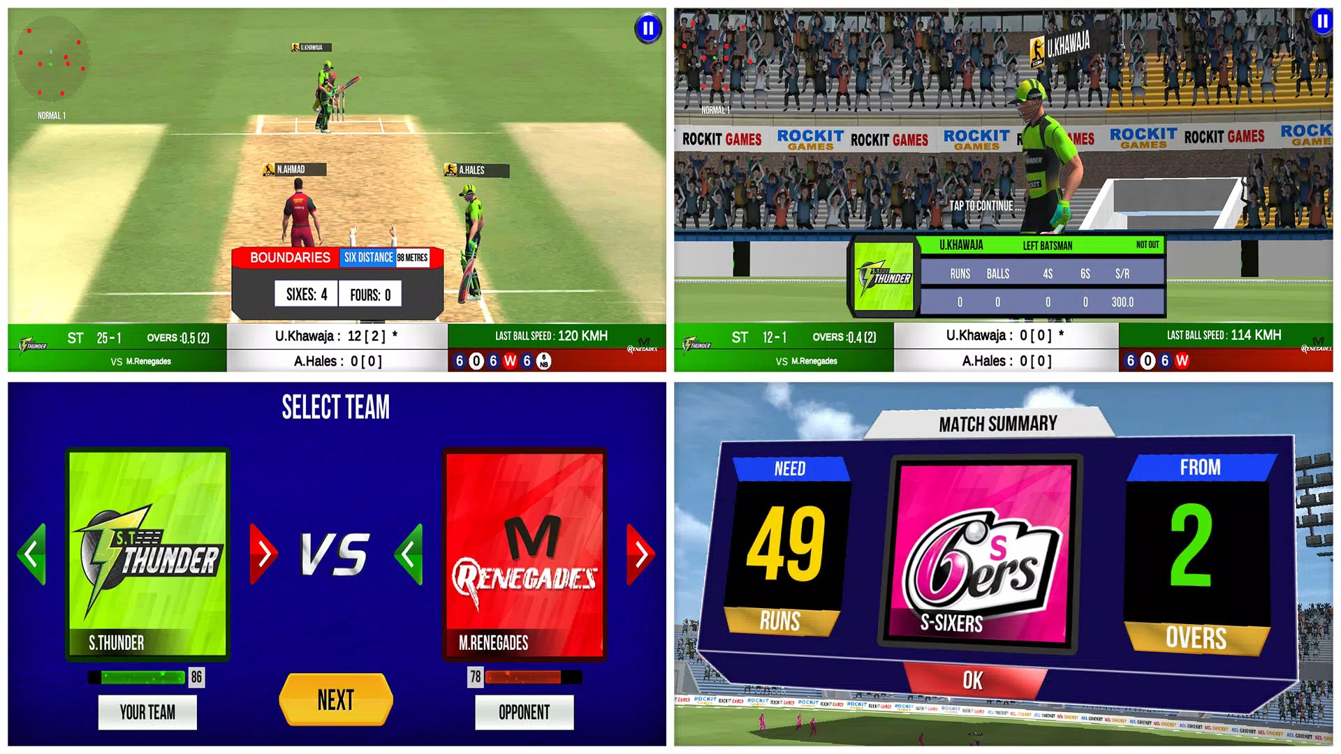 Aussie T20 Cricket Game 2023 Ảnh chụp màn hình 4