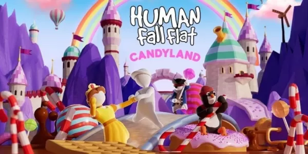 Candyland: Nuevo nivel ahora disponible en Human Fall Flat Mobile