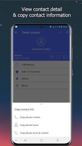 Phone Dialer - Contacts and Ca Captura de tela 2