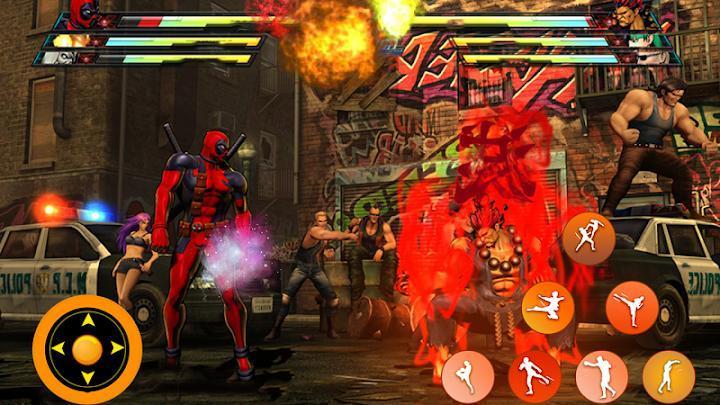 SuperHero Fighting Game:Taken7 Zrzut ekranu 3