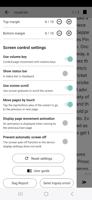 Readbook - Text Viewer Screenshot 3