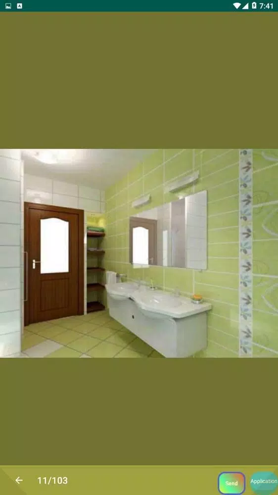 Best Bathroom Tile Designs ide スクリーンショット 4