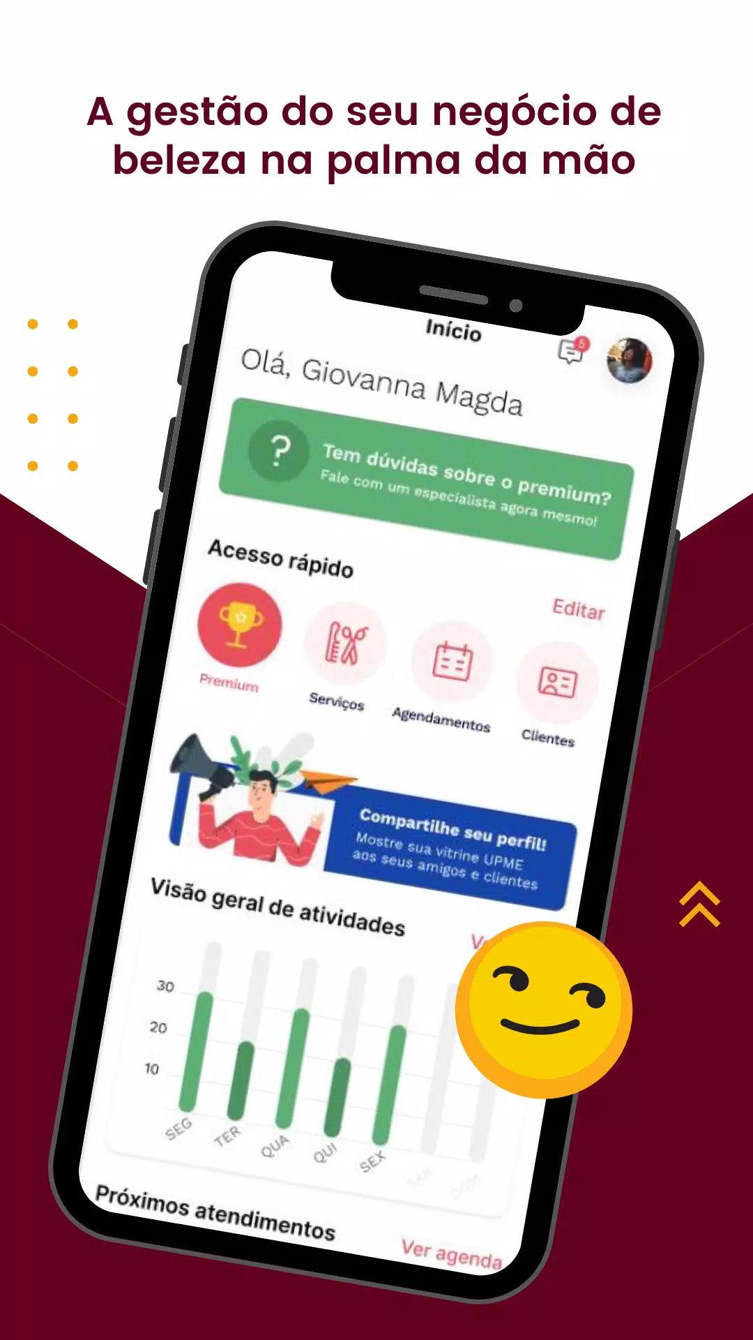 UPME: Agenda Online da Beleza Capture d’écran 3