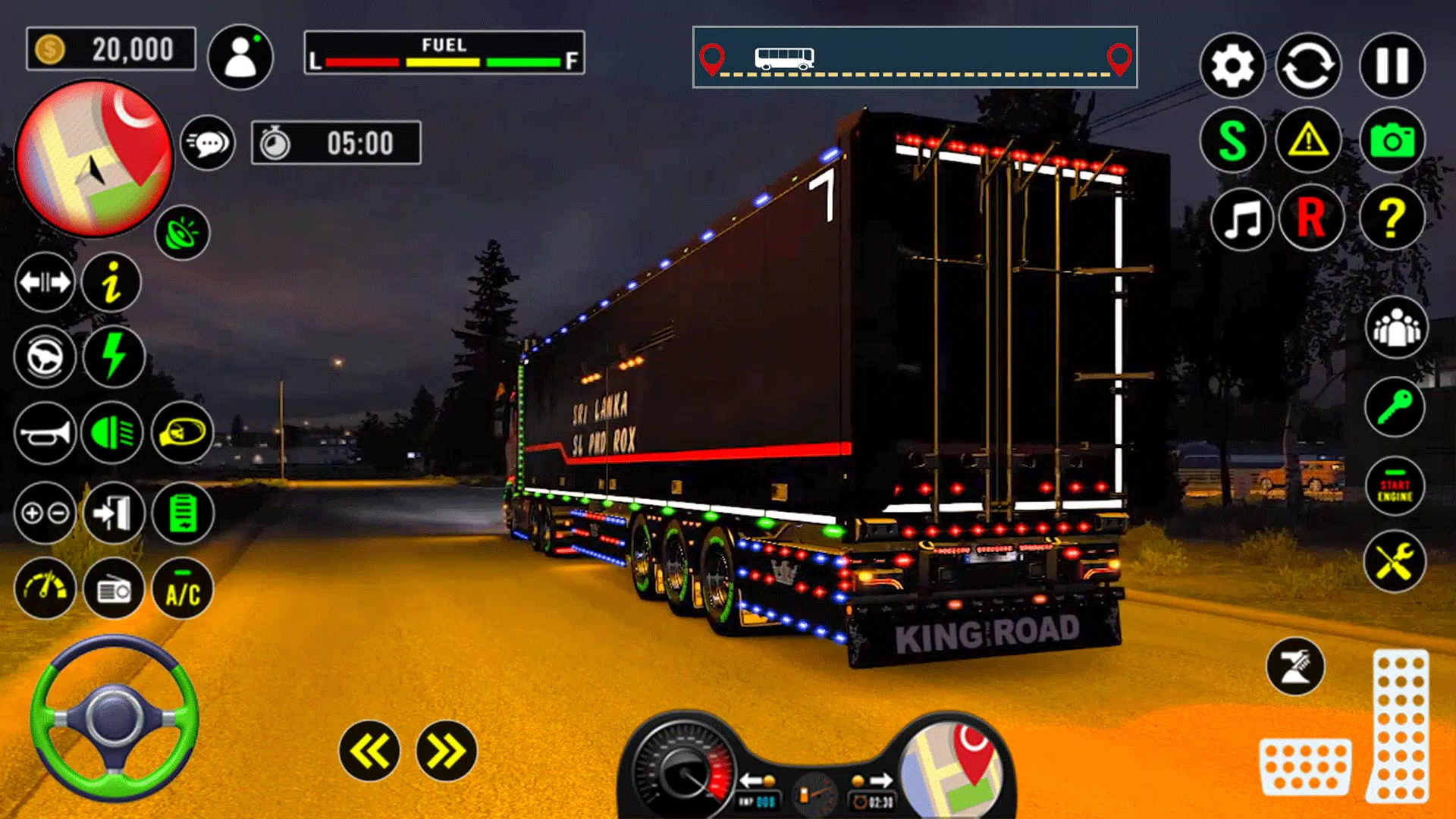 US Truck City Transport Sim 3d ဖန်သားပြင်ဓာတ်ပုံ 2