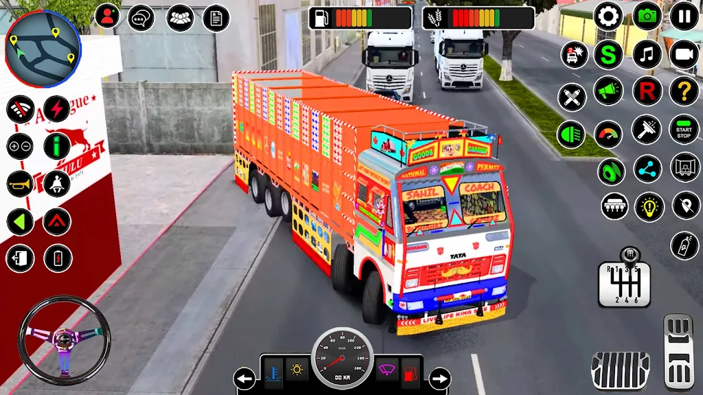 Offroad Cargo Truck Simulator Tangkapan skrin 1