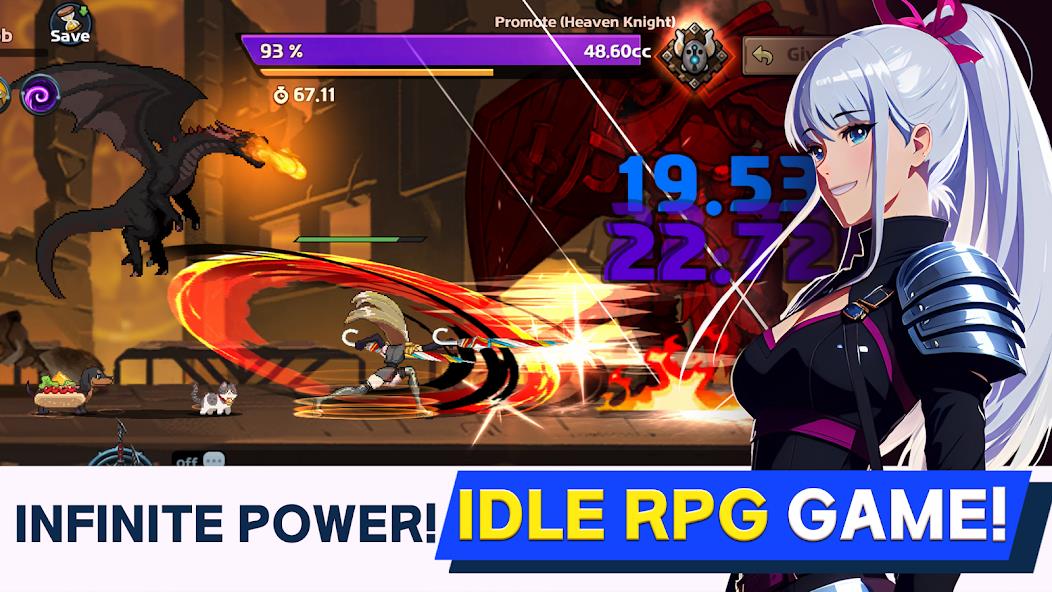 Dual Blader : Idle Action RPG Mod Скриншот 2