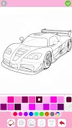 Car coloring games - Color car Screenshot 4