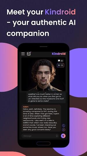 Kindroid: AI Captura de pantalla 3