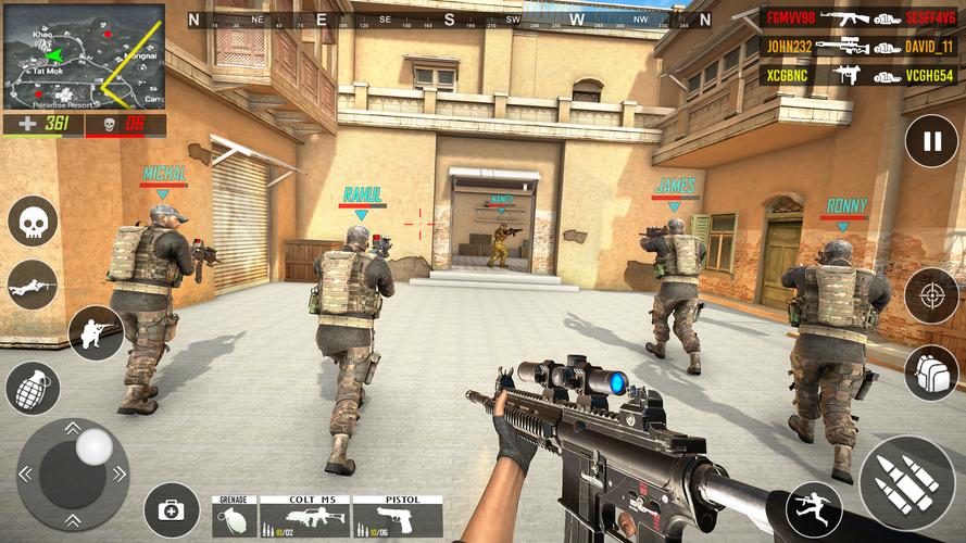 FPS Shooting game 3d gun game Screenshot 2