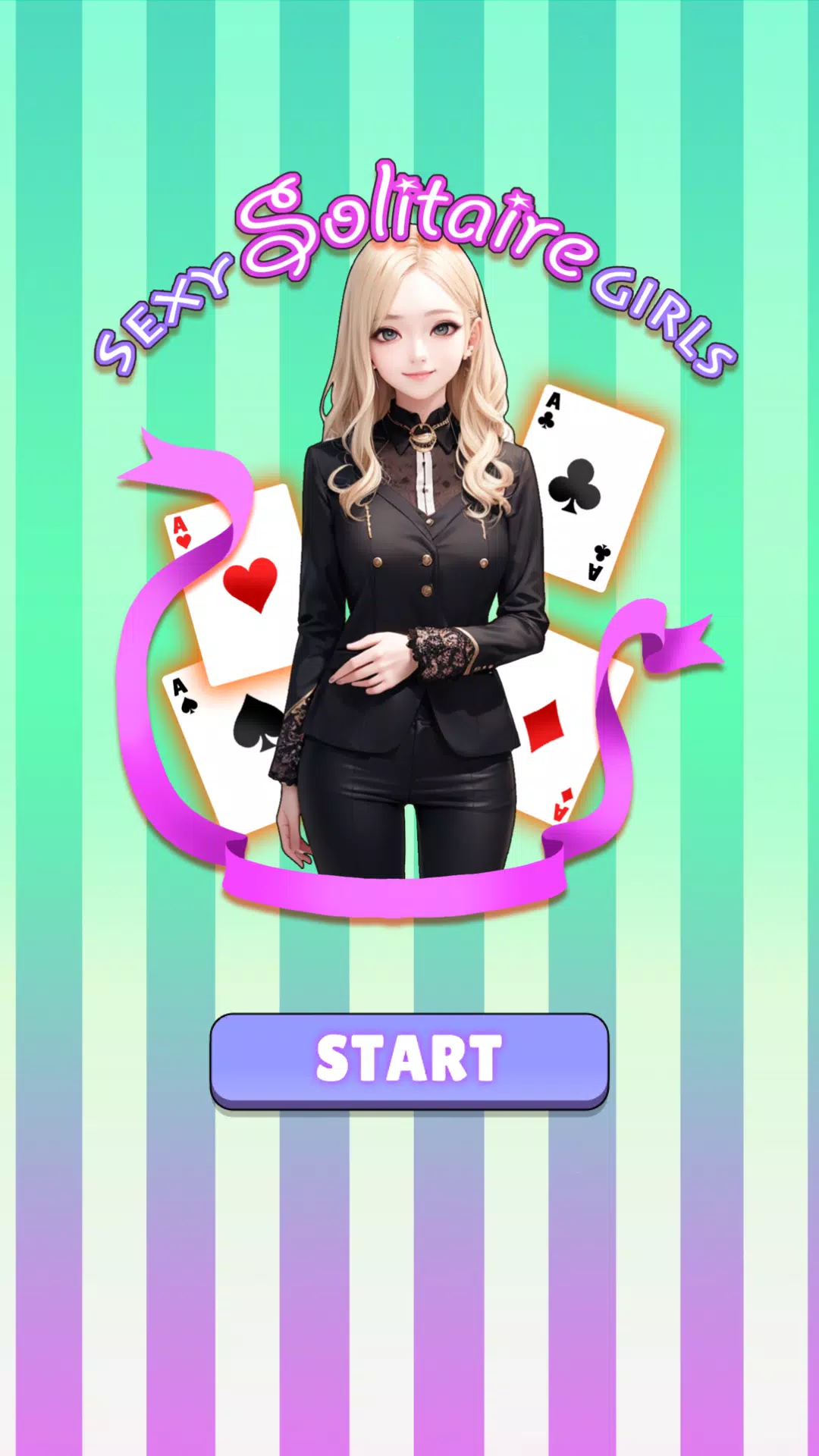 Sexy solitaire girls: ani card स्क्रीनशॉट 1