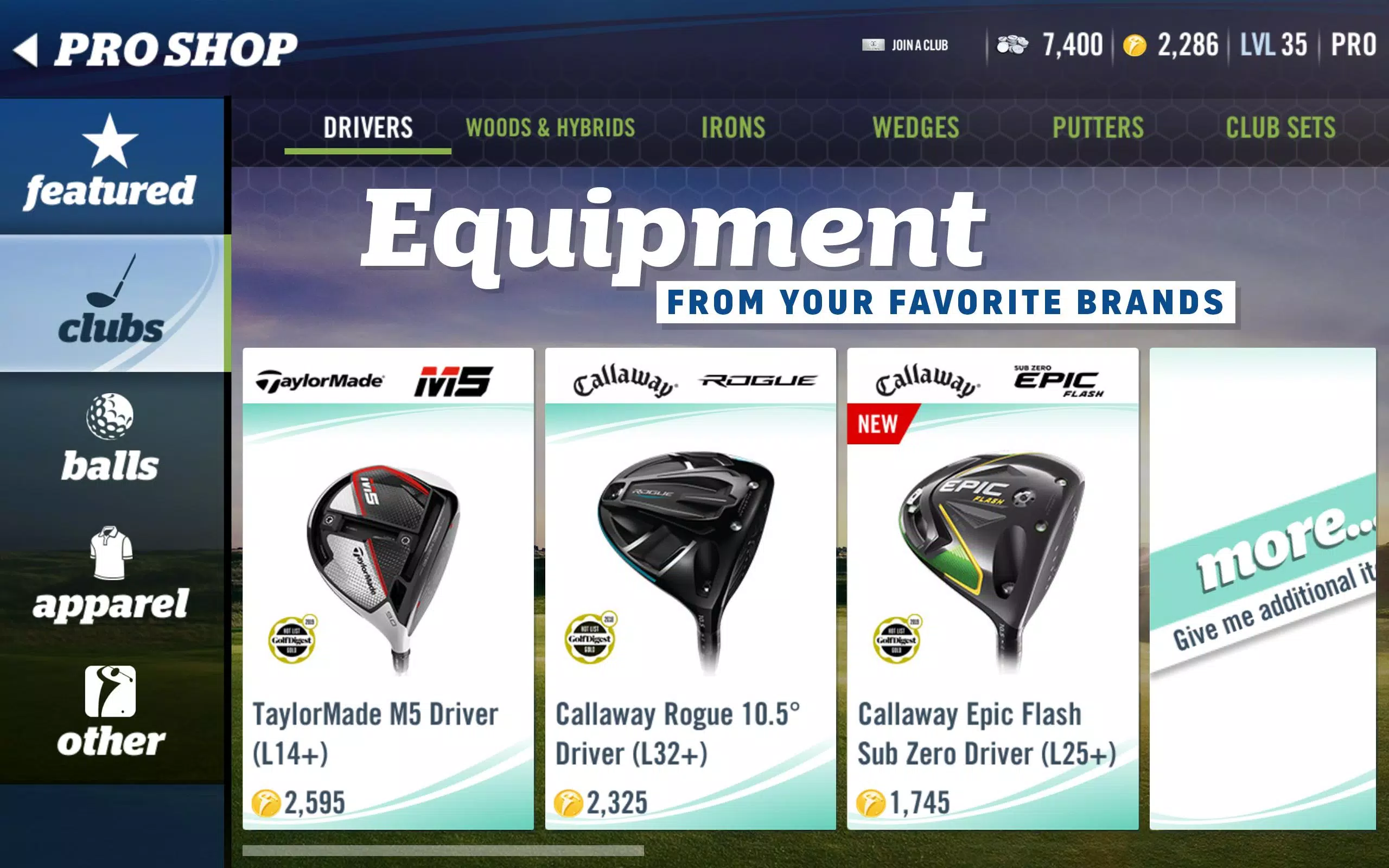 WGT Golf Captura de pantalla 3