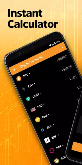 Crypto Calculator Captura de pantalla 1
